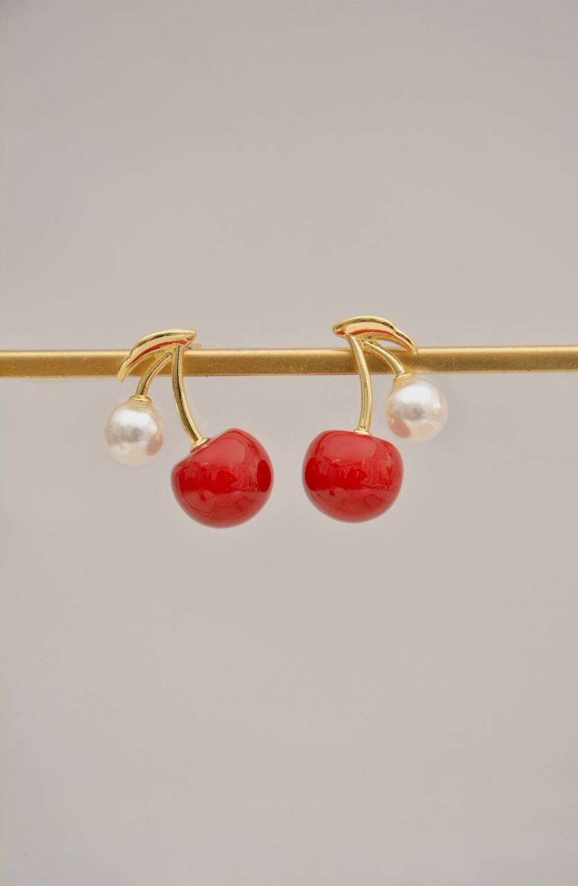 TOPO CEREZA CON PERLA