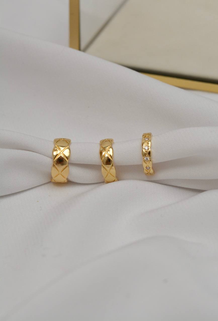 SET EARCUFF LINEAS DOR