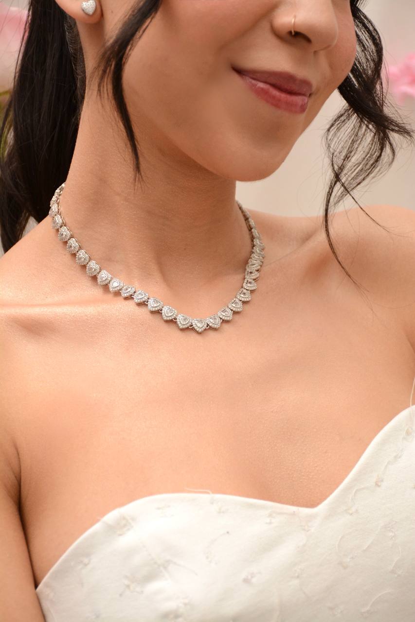 CADENA CORAZONES LUXURY PLT