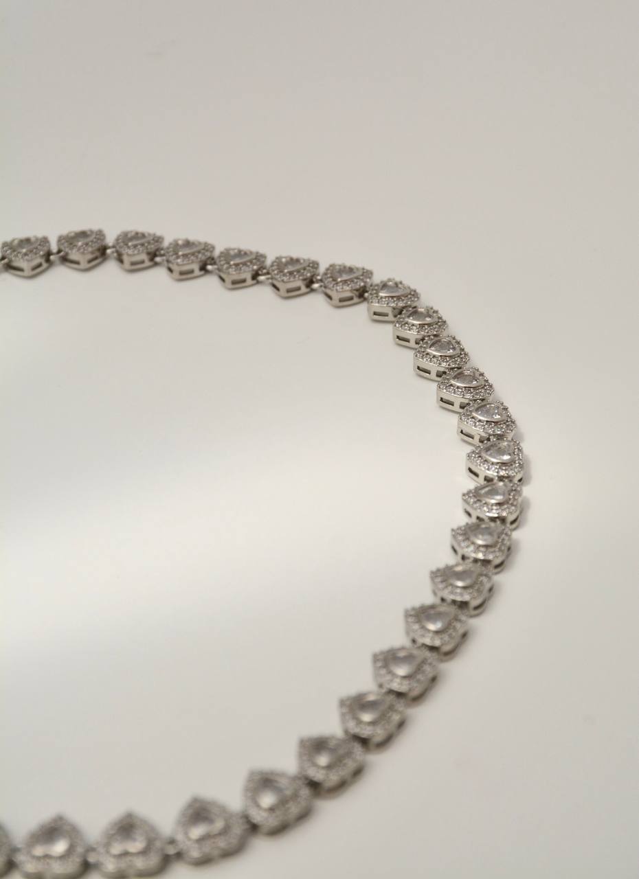 CADENA CORAZONES LUXURY PLT