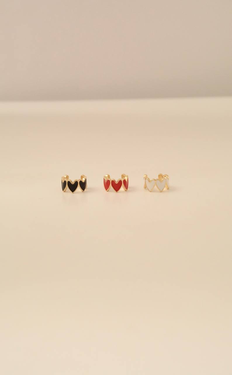 EARCUFF CORAZONES