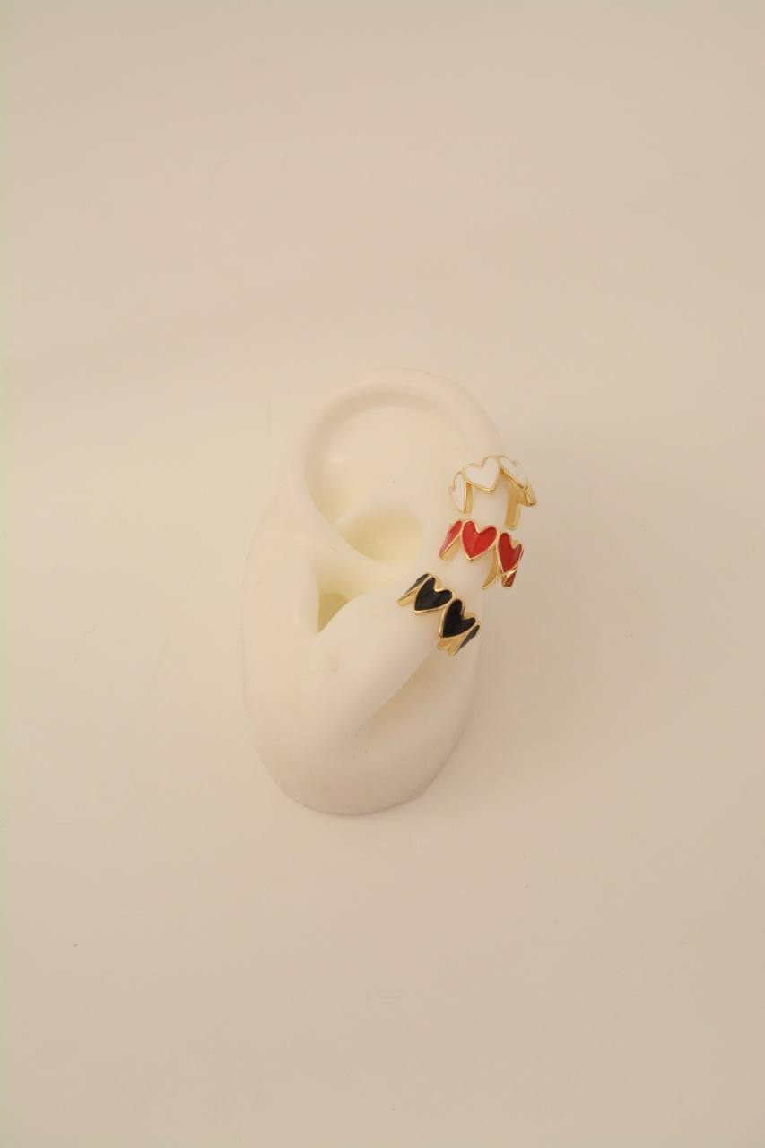 EARCUFF CORAZONES