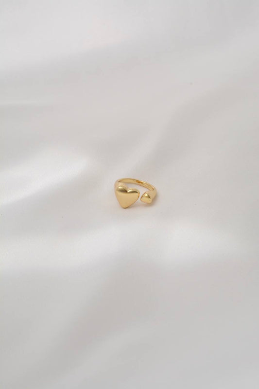 ANILLO DOBLE CORAZÓN