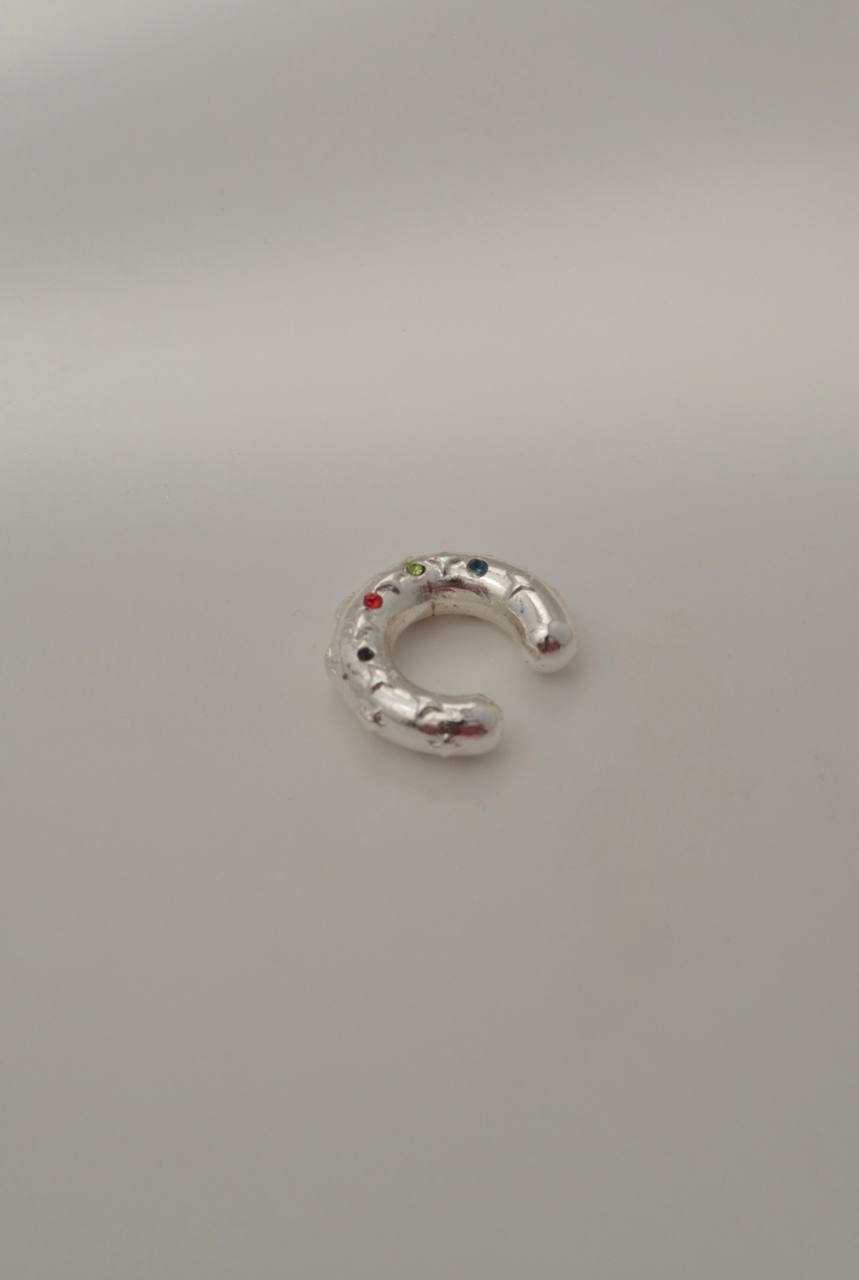EARCUFF ESTRELLAS Y PIEDRAS