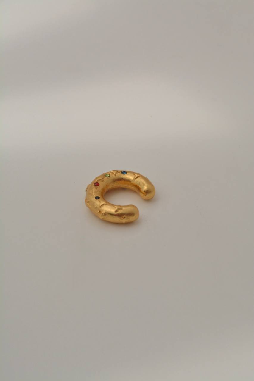 EARCUFF ESTRELLAS Y PIEDRAS