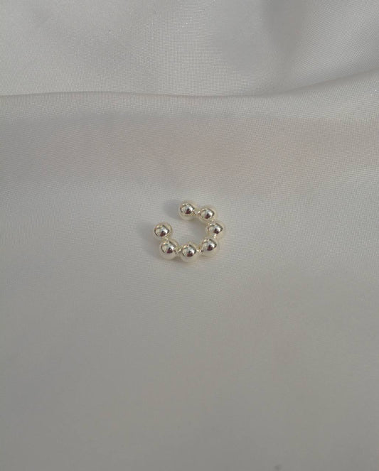 EARCUFF BAÑO PLATA