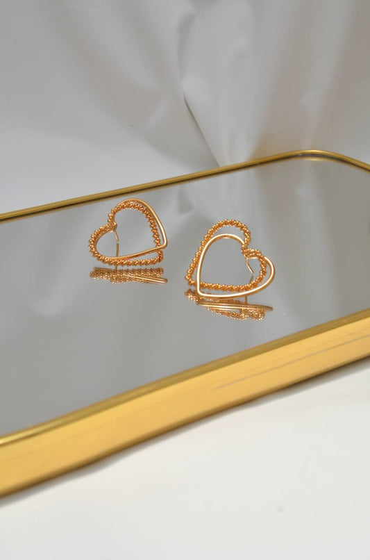 CORAZÓN DOBLE TRENZA Y LISO