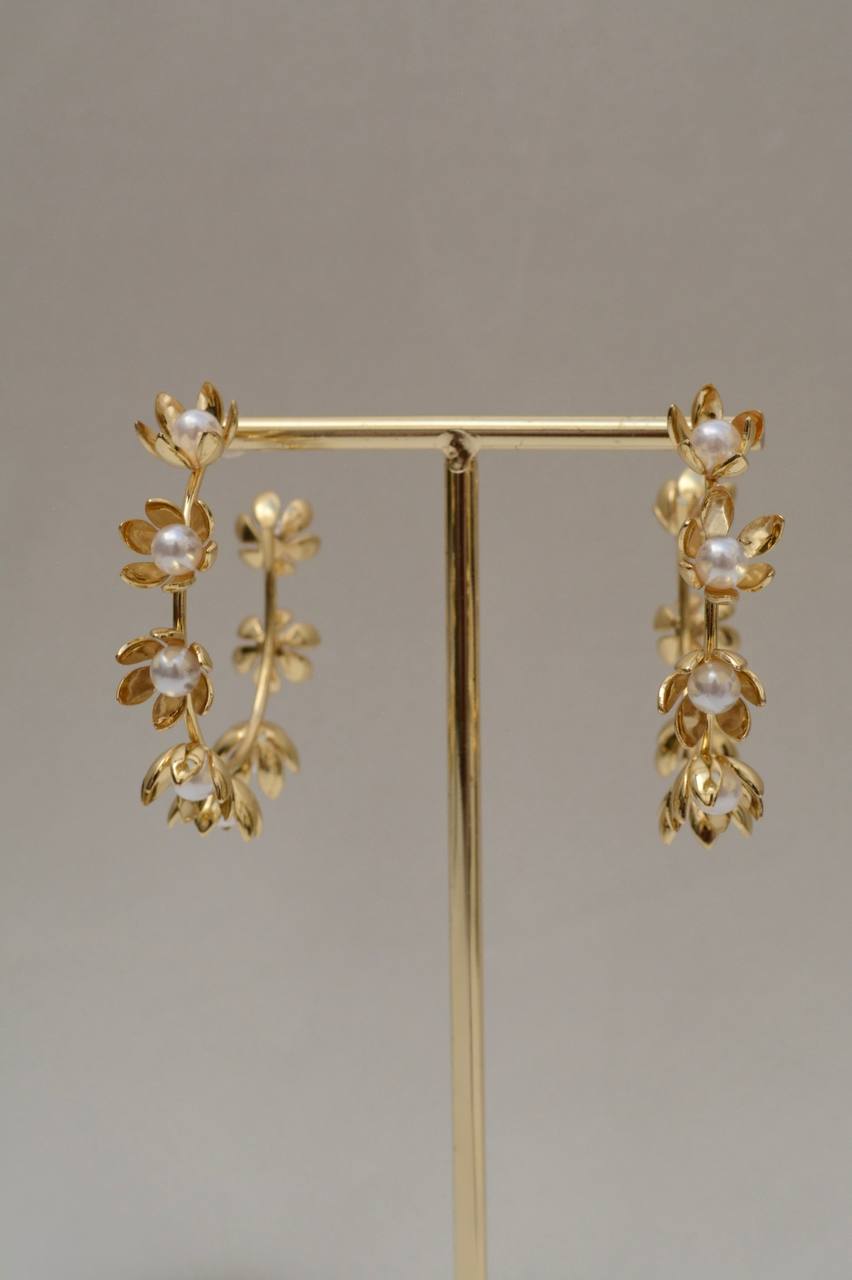 CANDONGA CON FLORES Y PERLA