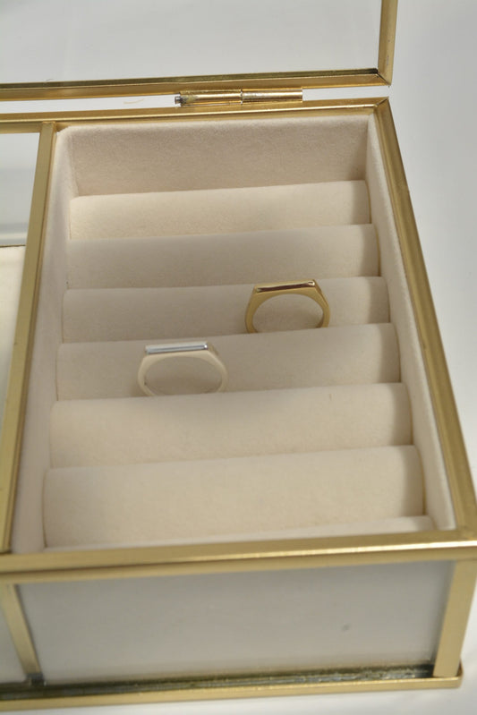 ANILLO MINI RECTANGULO DOR