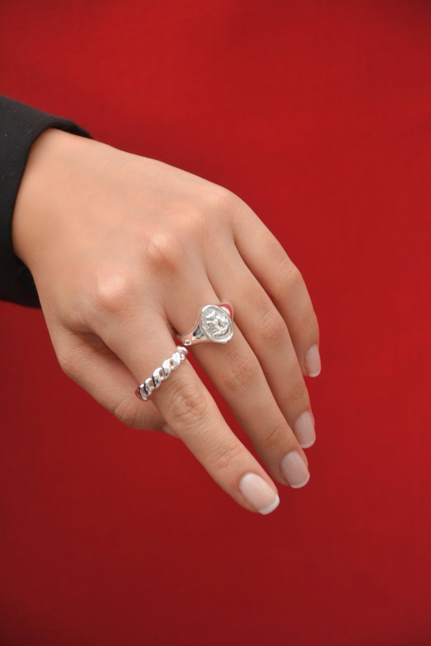 ANILLO ESTRELLAS Y BRILLO PLT